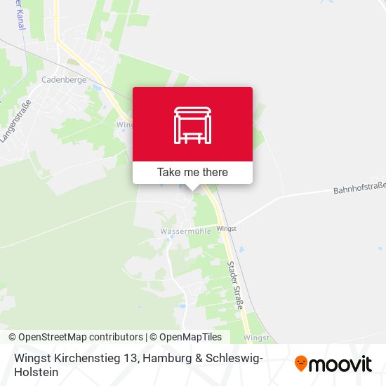 Wingst Kirchenstieg 13 map