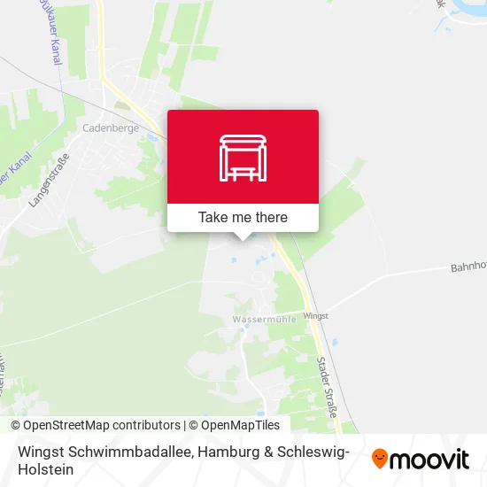 Карта Wingst Schwimmbadallee