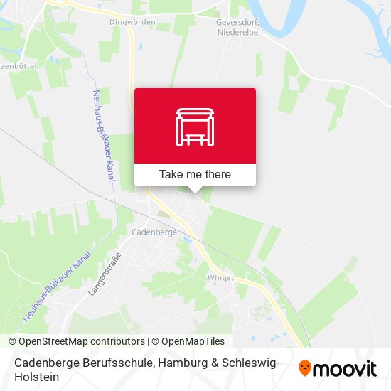 Cadenberge Berufsschule map