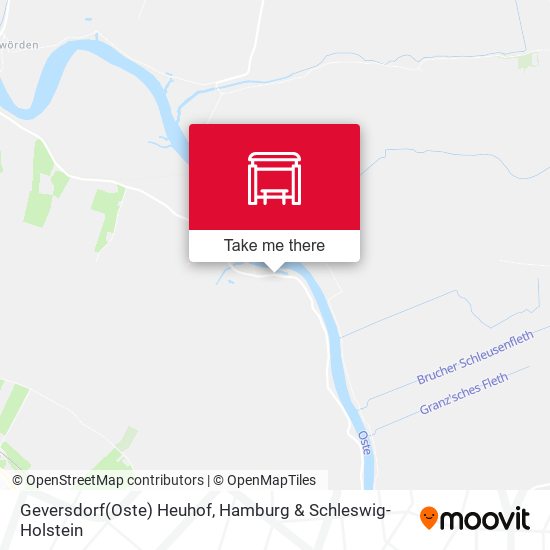 Geversdorf(Oste) Heuhof map