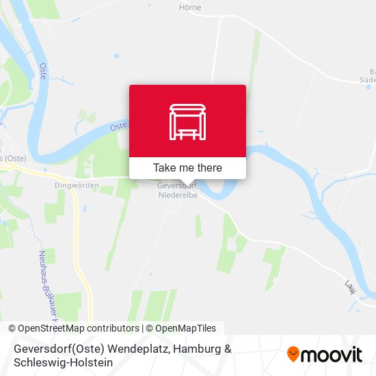 Geversdorf(Oste) Wendeplatz map