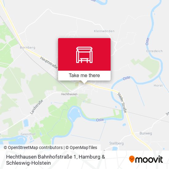 Hechthausen Bahnhofstraße 1 map