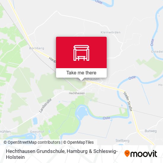 Hechthausen Grundschule map