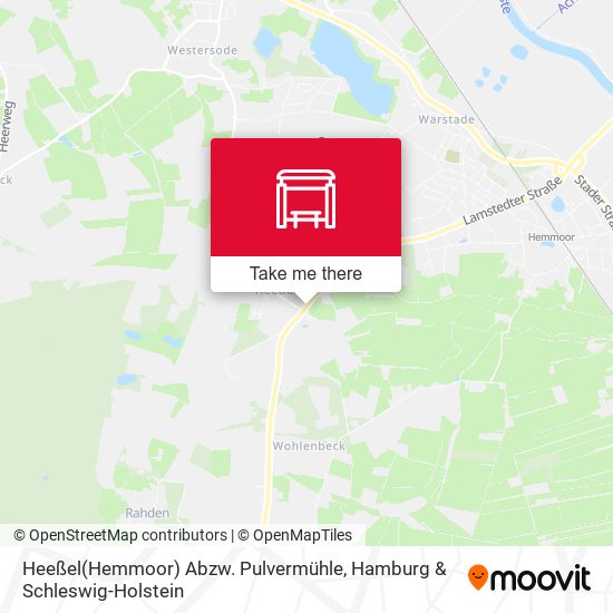Heeßel(Hemmoor) Abzw. Pulvermühle map