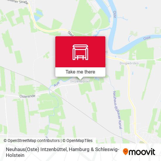 Neuhaus(Oste) Intzenbüttel map