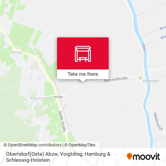 Карта Oberndorf(Oste) Abzw. Voigtding