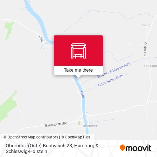 Oberndorf(Oste) Bentwisch 23 map