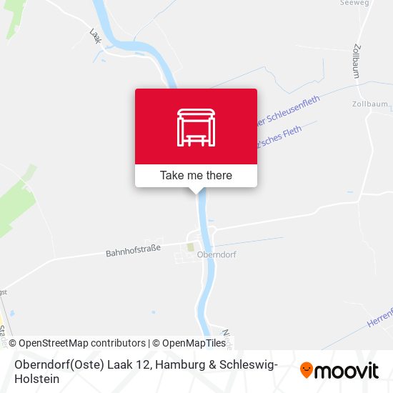 Oberndorf(Oste) Laak 12 map