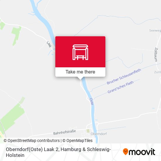 Oberndorf(Oste) Laak 2 map