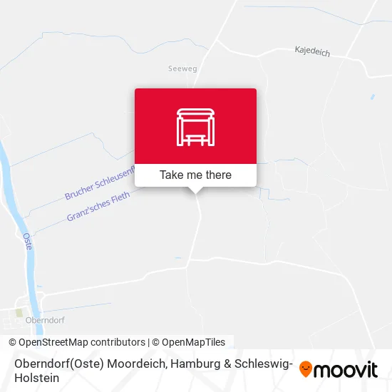 Карта Oberndorf(Oste) Moordeich