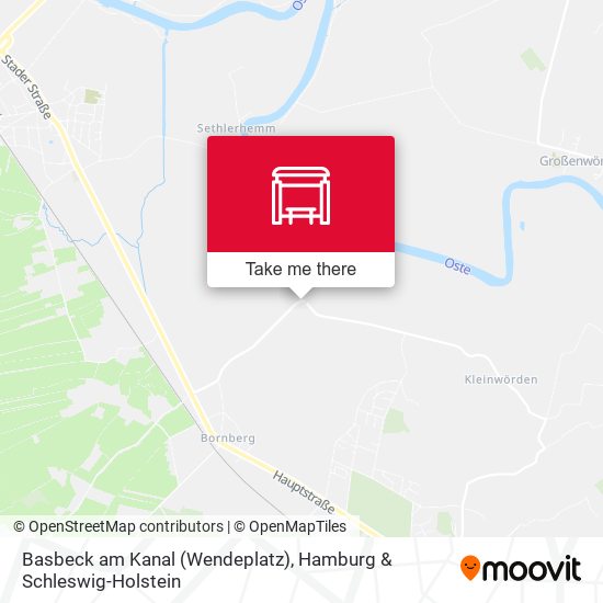 Basbeck am Kanal (Wendeplatz) map