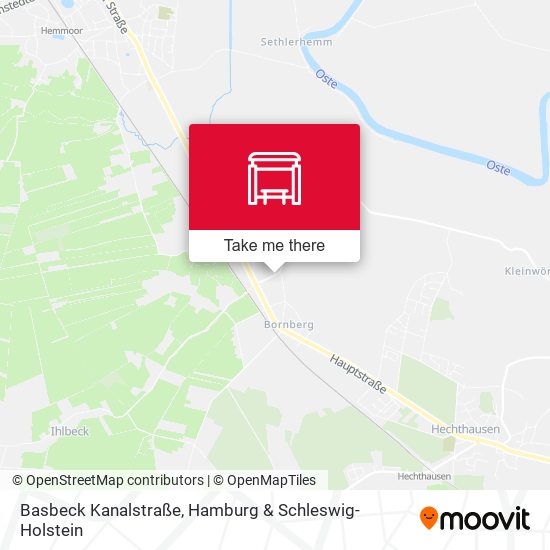Basbeck Kanalstraße map