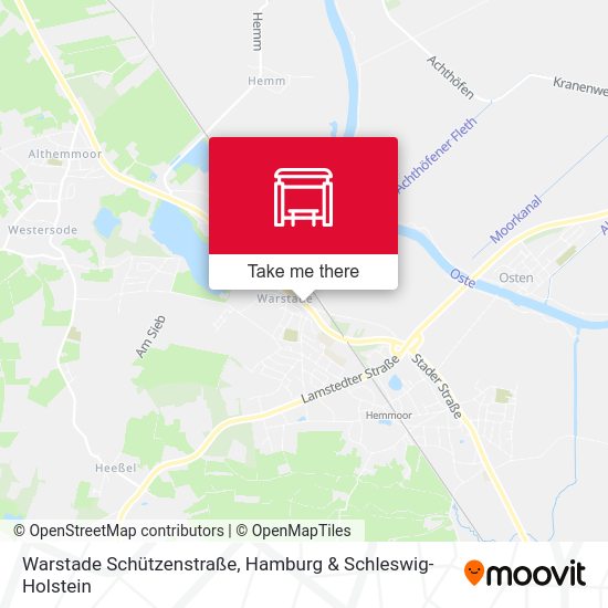 Warstade Schützenstraße map