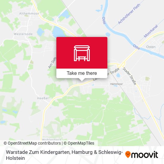 Warstade Zum Kindergarten map