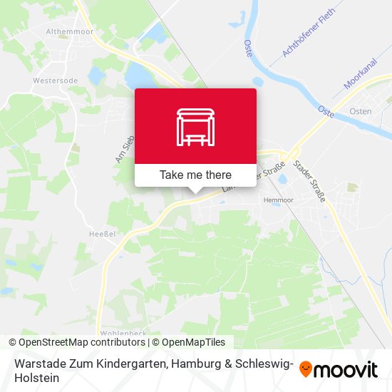 Warstade Zum Kindergarten map