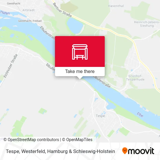 Карта Tespe, Westerfeld