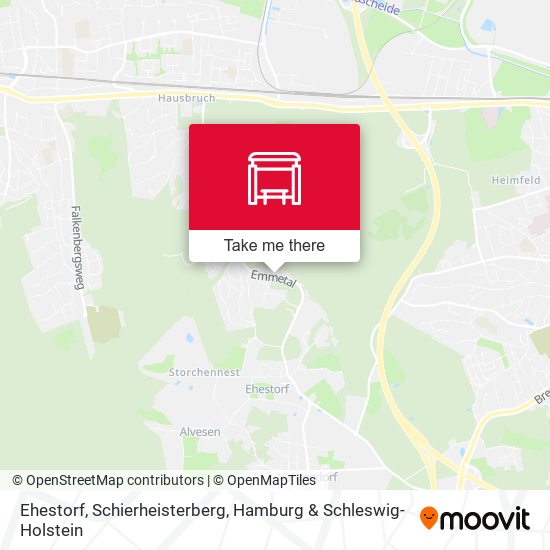 Ehestorf, Schierheisterberg map