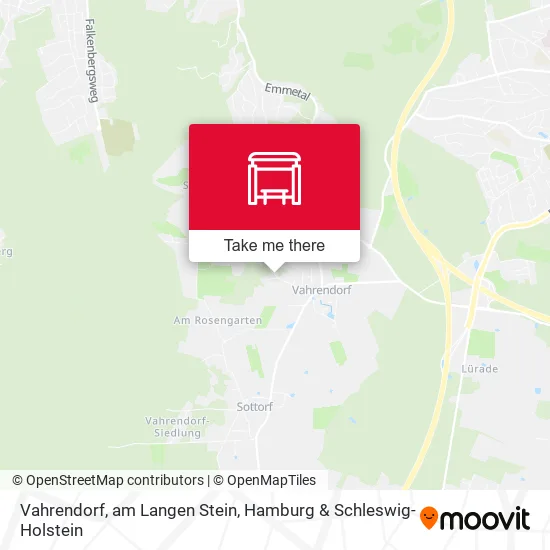 Карта Vahrendorf, am Langen Stein