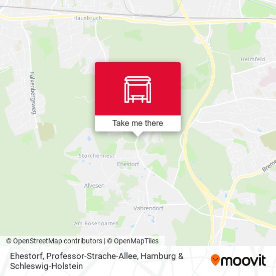 Ehestorf, Professor-Strache-Allee map