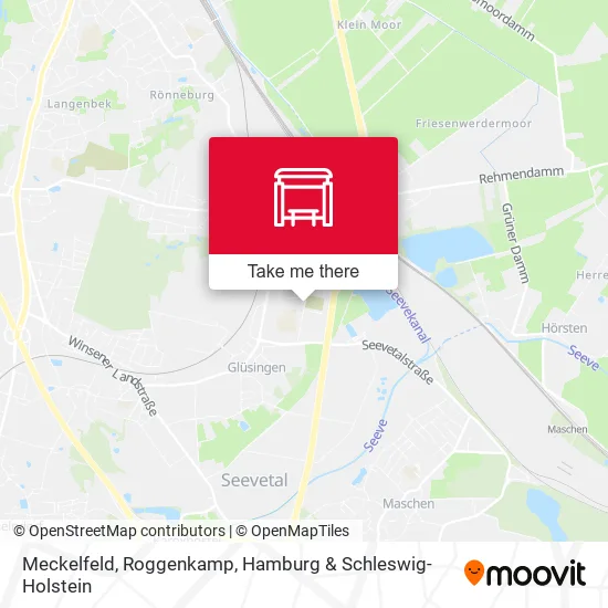 Карта Meckelfeld, Roggenkamp