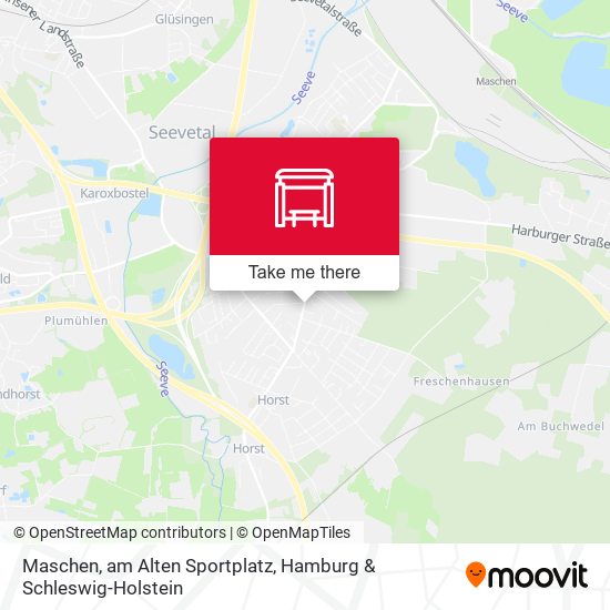 Maschen, am Alten Sportplatz map