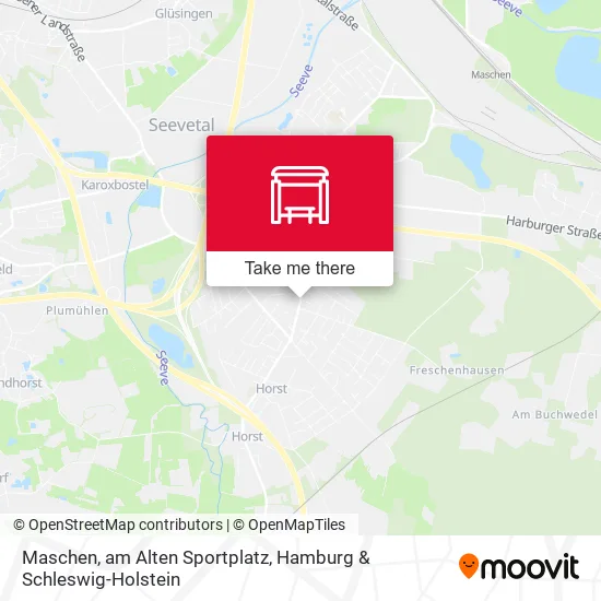 Карта Maschen, am Alten Sportplatz