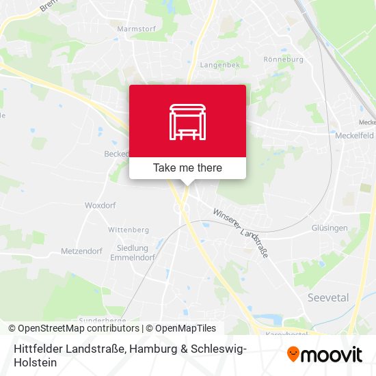 Hittfelder Landstraße map