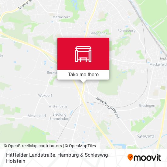 Hittfelder Landstraße map