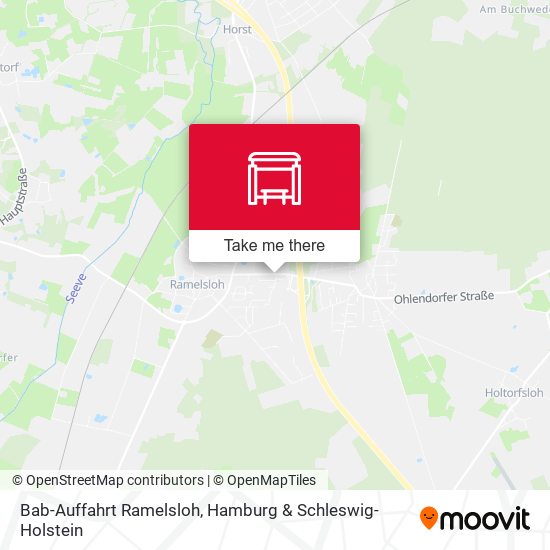 Bab-Auffahrt Ramelsloh map