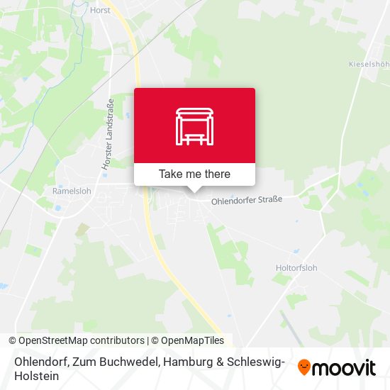Ohlendorf, Zum Buchwedel map