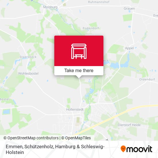 Emmen, Schützenholz map
