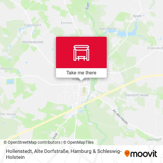 Карта Hollenstedt, Alte Dorfstraße
