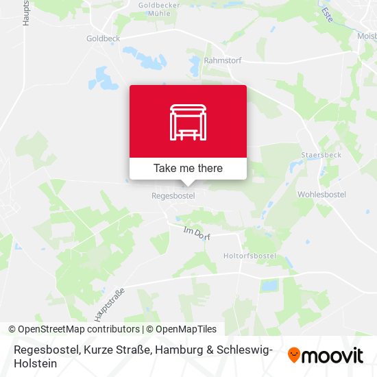Regesbostel, Kurze Straße map