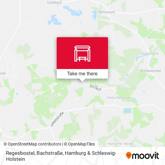 Regesbostel, Bachstraße map