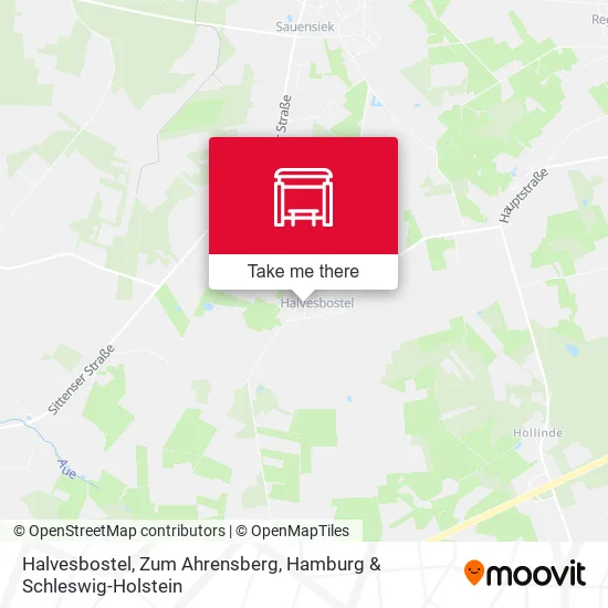 Карта Halvesbostel, Zum Ahrensberg