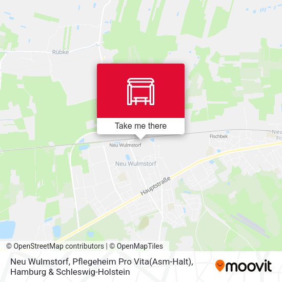 Neu Wulmstorf, Pflegeheim Pro Vita(Asm-Halt) map