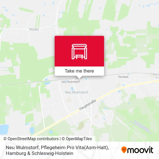 Карта Neu Wulmstorf, Pflegeheim Pro Vita(Asm-Halt)