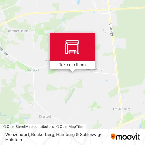 Карта Wenzendorf, Beckerberg