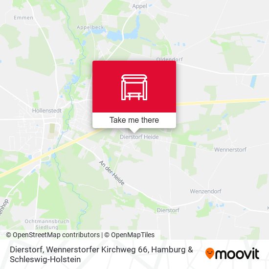 Dierstorf, Wennerstorfer Kirchweg 66 map