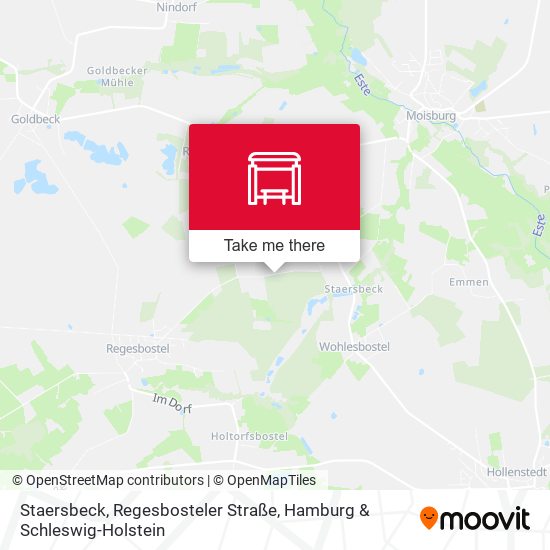 Staersbeck, Regesbosteler Straße map
