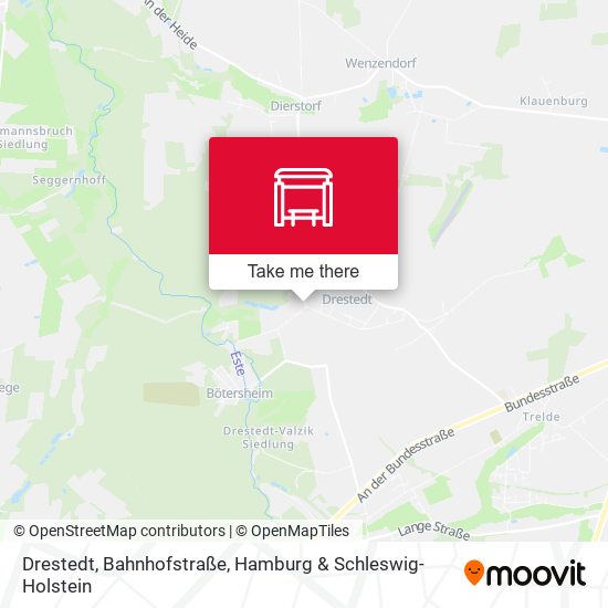 Drestedt, Bahnhofstraße map