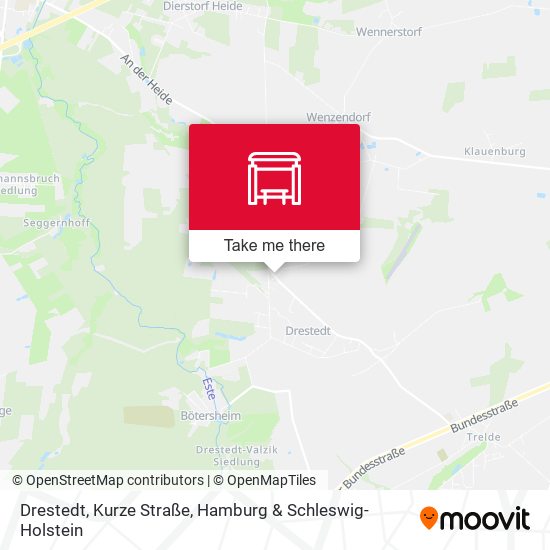 Drestedt, Kurze Straße map