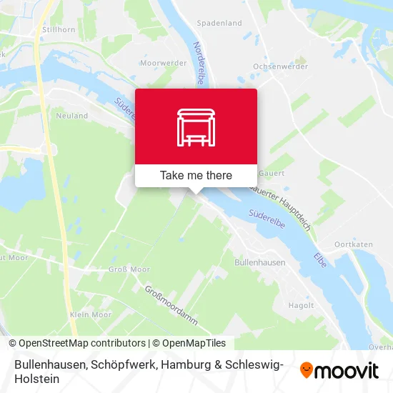 Карта Bullenhausen, Schöpfwerk