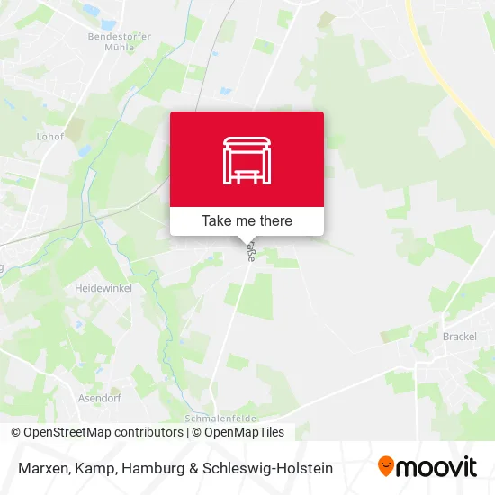 Карта Marxen, Kamp