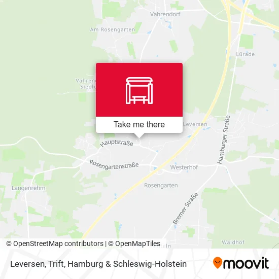 Карта Leversen, Trift