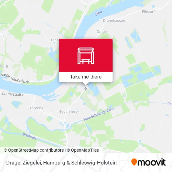 Карта Drage, Ziegelei