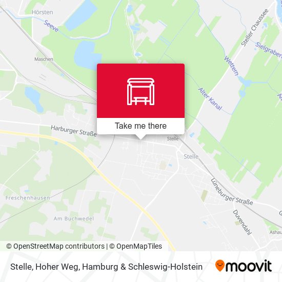 Stelle, Hoher Weg map