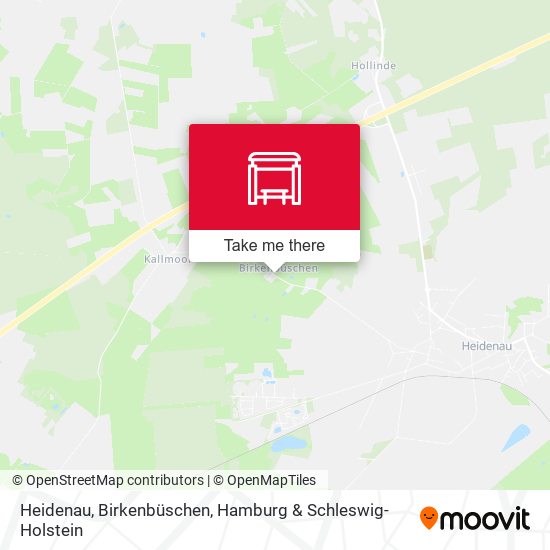 Heidenau, Birkenbüschen map