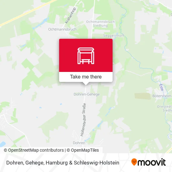Карта Dohren, Gehege
