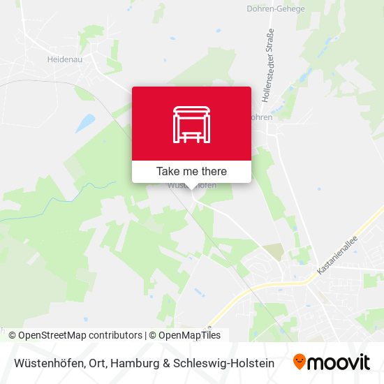 Wüstenhöfen, Ort map